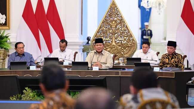 President Prabowo Meets Jokowi-SBY at the State Palace, What's Happening?