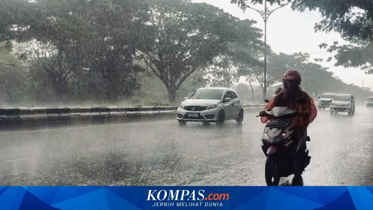 BMKG: Jakarta Weather Today — Rain and Thick Clouds Across Parts of the City