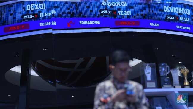 IHSG Continues to Weaken, Foreign Investors Sweep Up 10 Stocks