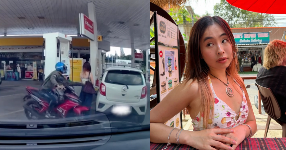 Snatch Theft in Malaysia: Influencer Loses Handbag During Petrol Station Robbery