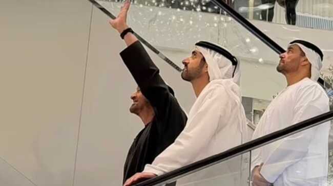 Lauded Moment as UAE President Tours Dubai Mall Amid Regional Tensions