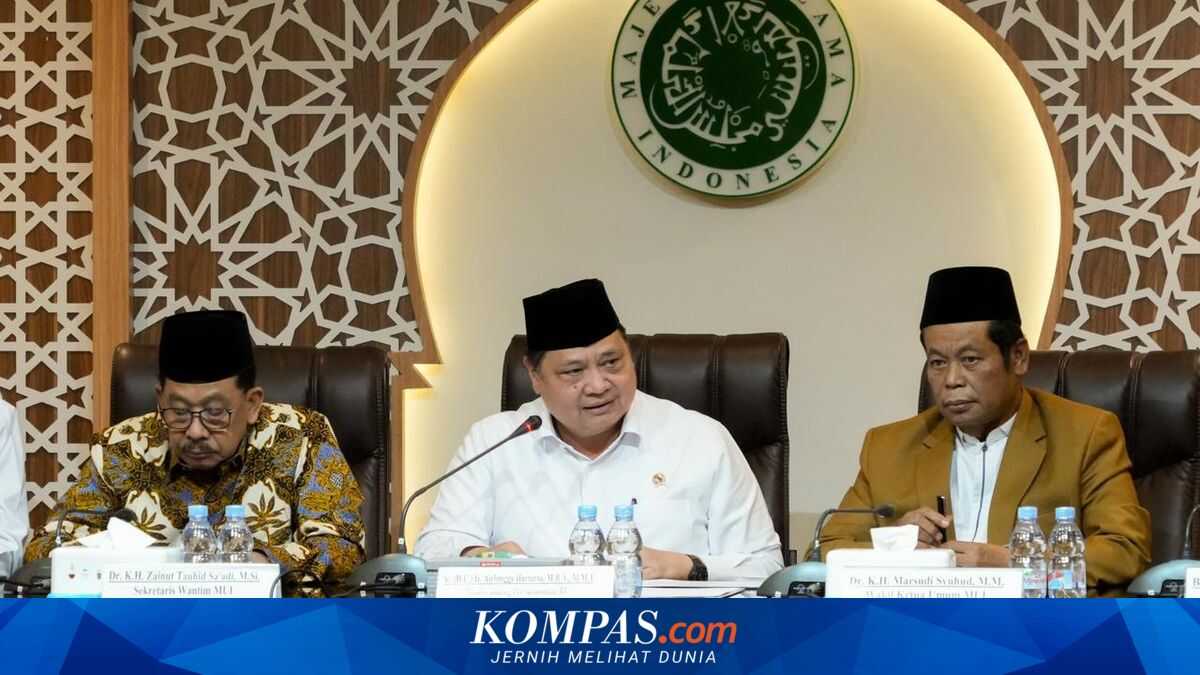 In a Meeting with MUI, Coordinating Minister Airlangga Hartarto Reaffirms Commitment to Halal Product Guarantees in the Indonesia–US Trade Agreement