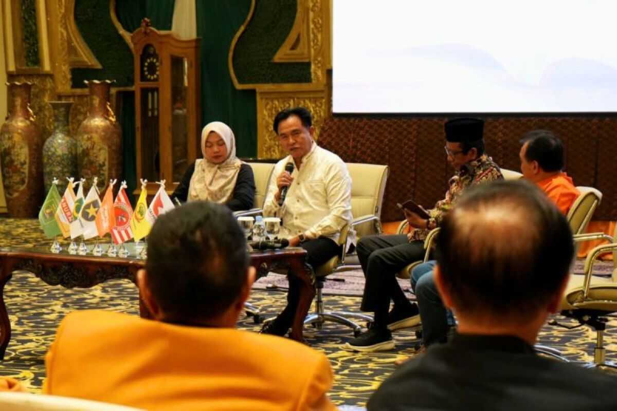 Parliamentary threshold should be reviewed rationally and comprehensively, says Yusril