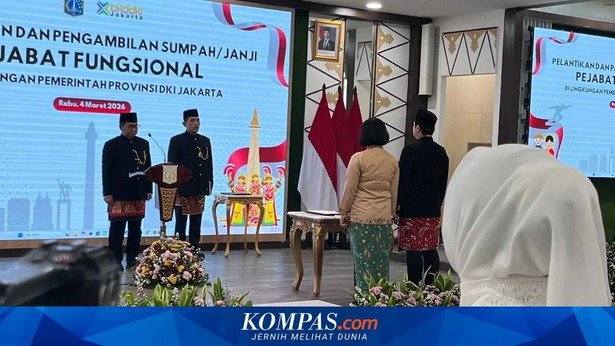 Pramono Appoints 521 Functional Officials in DKI, the Largest from Satpol PP