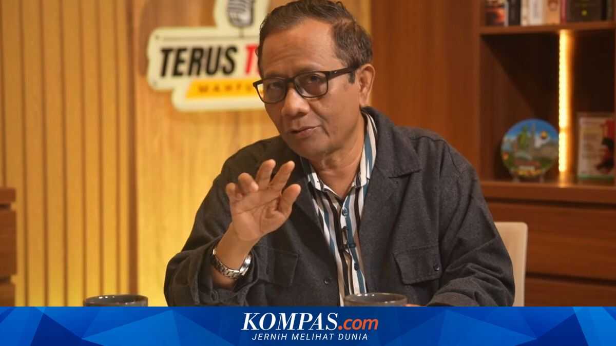 Mahfud MD: DPR Free to Set Size of the Parliamentary Threshold