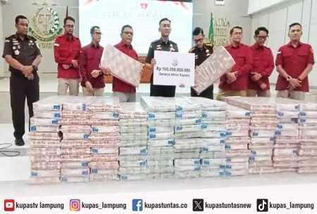 The Mystery of the Company Depositing Rp100 Billion with the Lampung High Prosecutor's Office Unravelled; Strongly Suspected to be PT Pemuka Sakti Manis Indah