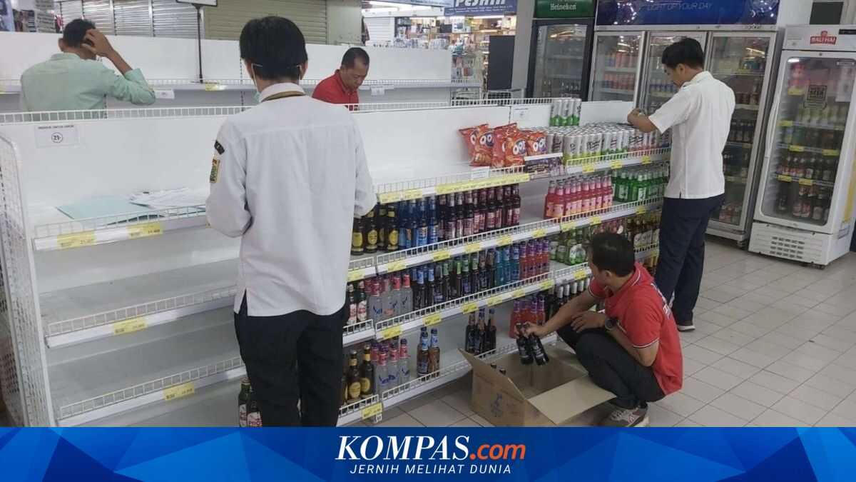 Minimarket in West Jakarta Sealed for Selling Golongan A Alcohol Without a Licence