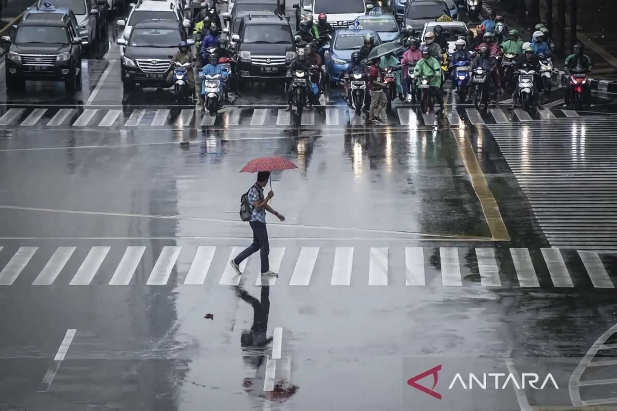 Warning: BMKG forecasts moderate-to-heavy rain in West Java from 4–10 March 2026