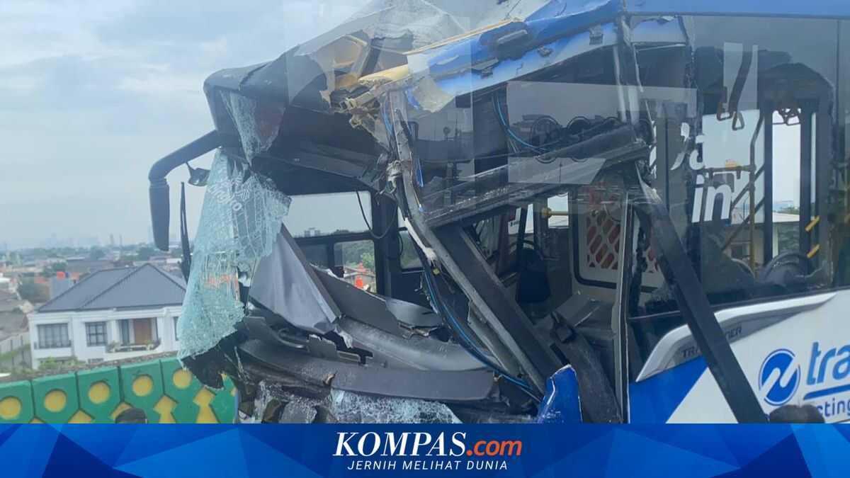 Transjakarta Driver Who Caused Head-On Skyway Crash Not Detained After Being Named a Suspect