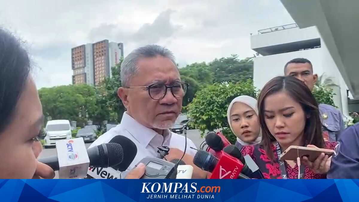 Zulhas Reveals JK's Response to Rising Chili Prices