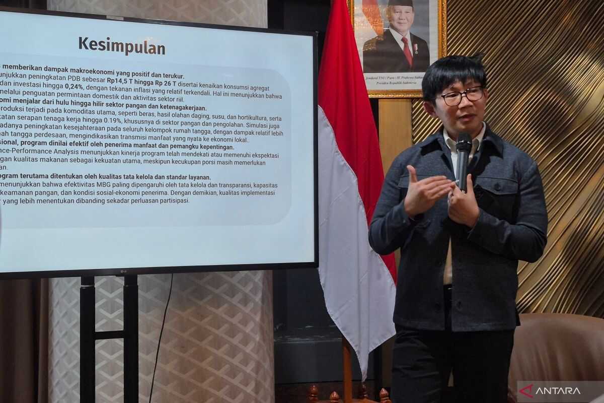 BRIN: MBG boosts GDP by Rp14.5–26 trillion