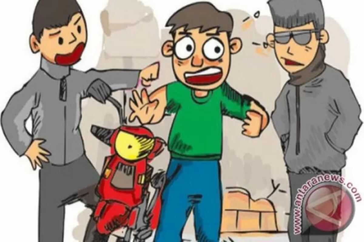 "Debt Collector" robs motorcycle and assaults rider on Daan Mogot