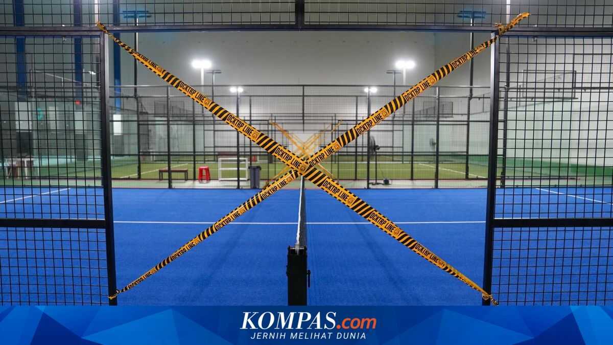 Two padel courts in North Jakarta sealed for lack of permit