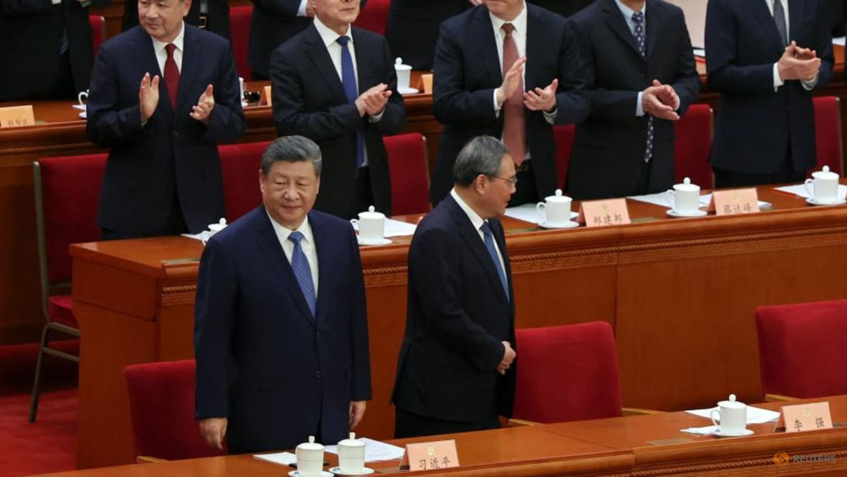 Two senior Communist Party officials absent at top Chinese political event