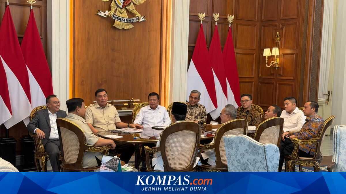 Dasco Meets Prabowo to Discuss Stimulus and Oil and LPG Reserves Ahead of Eid al-Fitr