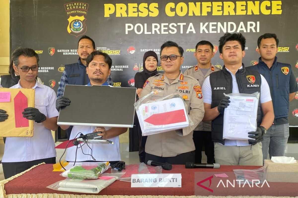 Kendari City Police Detain Suspect in Umrah Fraud That Cost Residents Rp1.8 Billion