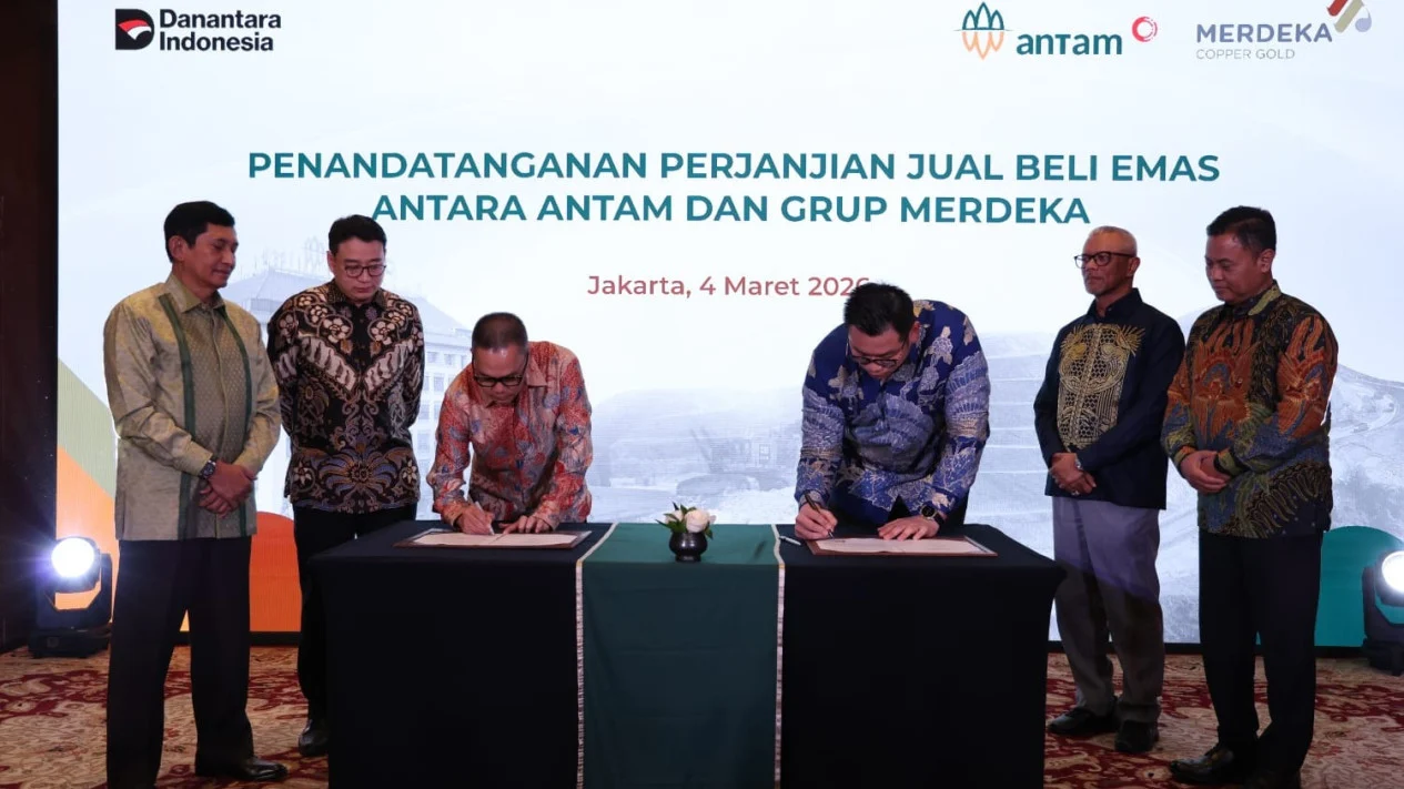 ANTAM Teams Up with Merdeka Group to Strengthen National Gold Sovereignty from Mine to Market