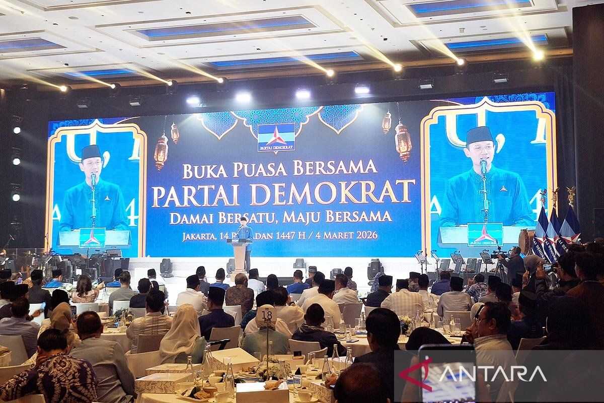 AHY: Democratic Party backs Prabowo to anticipate impacts of the Middle East conflict