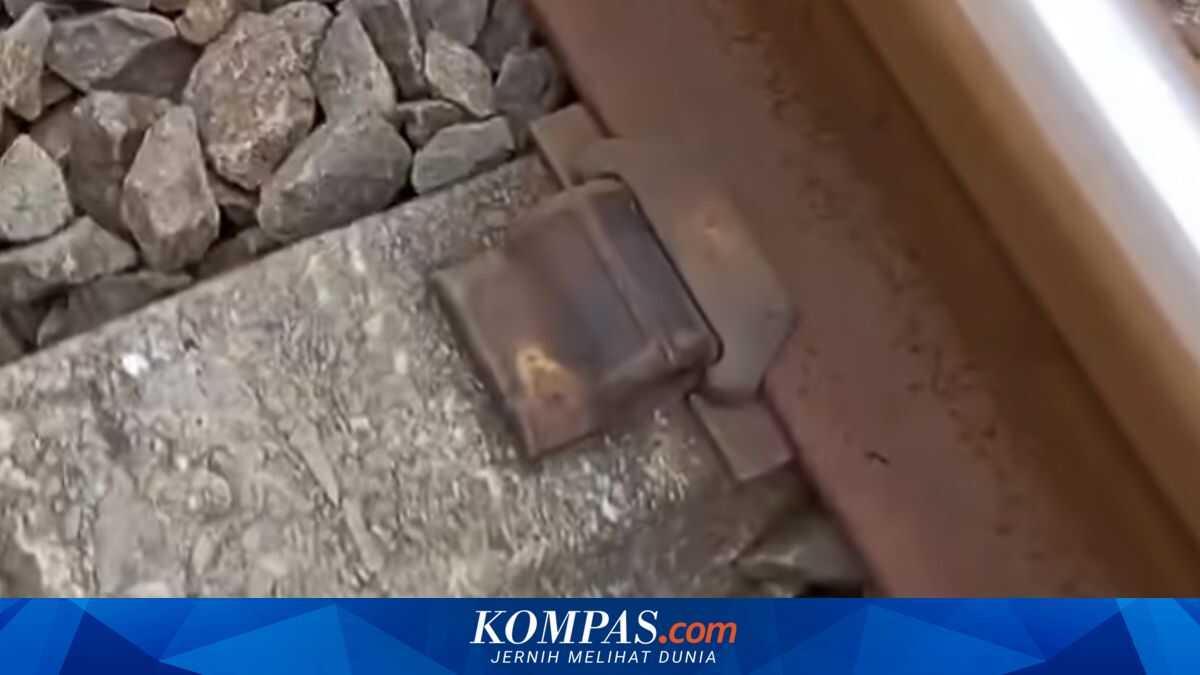 Missing Rail Fasteners at Depok Rail Crossing, KAI Assures Train Services Are Safe