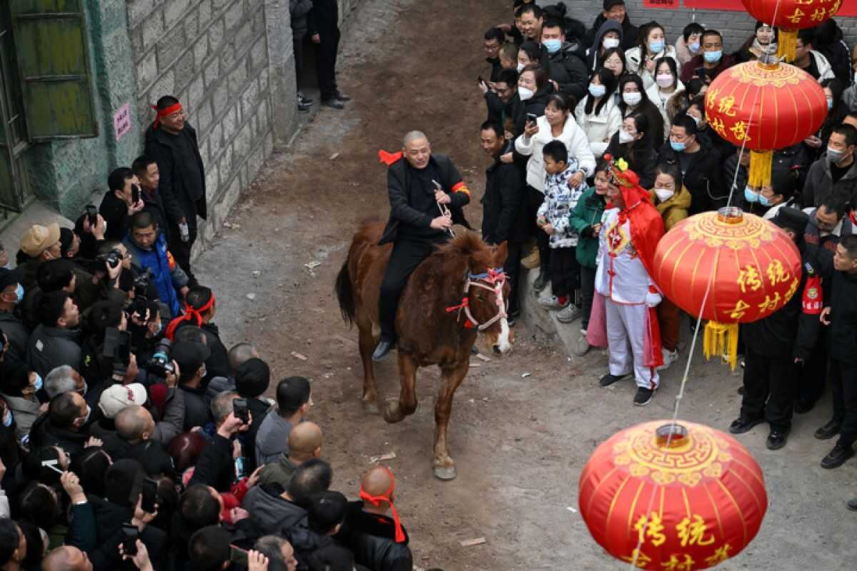 A portrait of Xiadongzhai's thousands-of-years-old horse racing tradition