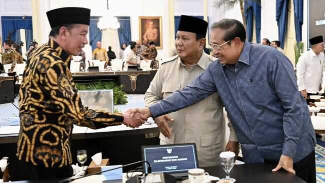 Bahlil Reveals the Core of Prabowo’s Meeting with SBY and Jokowi