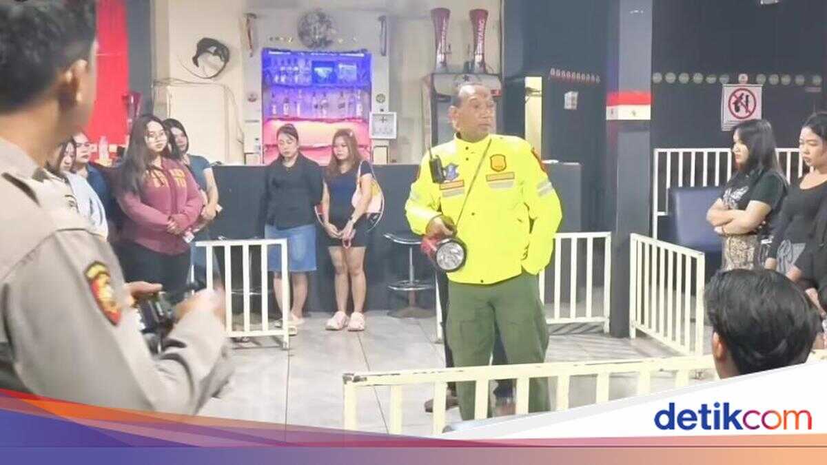 Police raid a nightlife venue that remained open during Ramadan in Bogor; visitors subjected to urine tests.