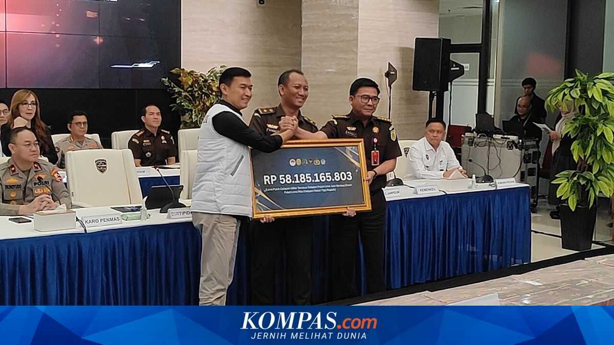 Polri Executes Assets Worth Rp58.183 Billion from Online Gambling Case