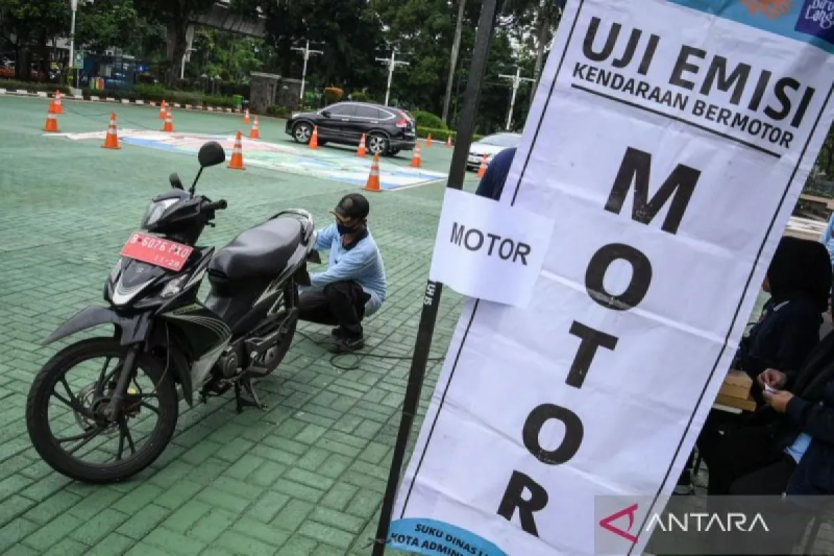 23,754 vehicles in Jakarta have undergone emission tests at the start of 2026