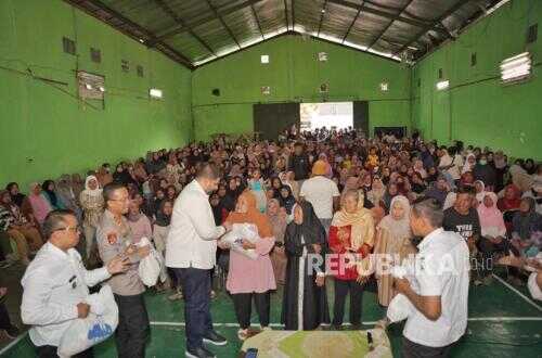 During Parliamentary Recess, Commission IV Member Rajiv Distributes Basic Food Packages and Launches Affordable Food Movement