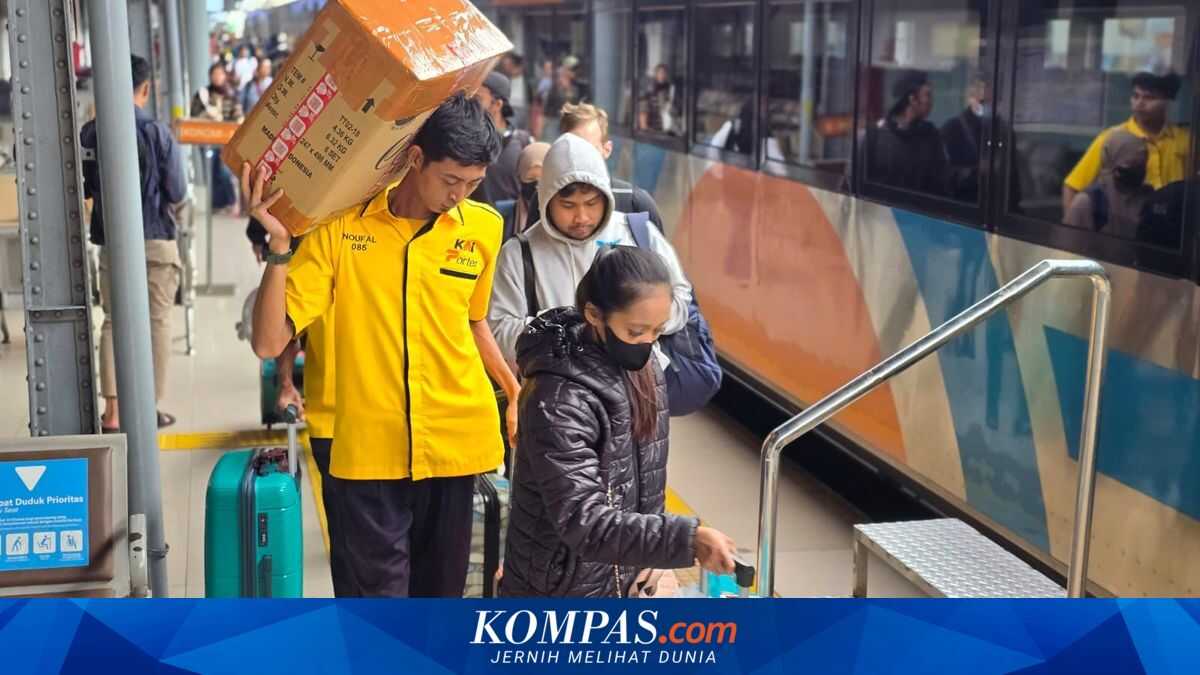 Economy-Class Trains Dominant in Mudik as 378,000 Jakarta Departures Tickets Sold