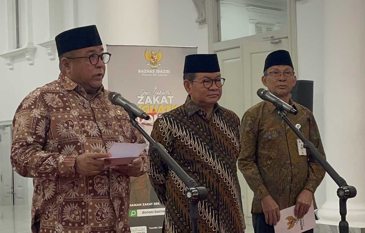Rp396 Billion Reached as Pramono Urges DKI Zakat Funds to Be Disbursed to the Needy