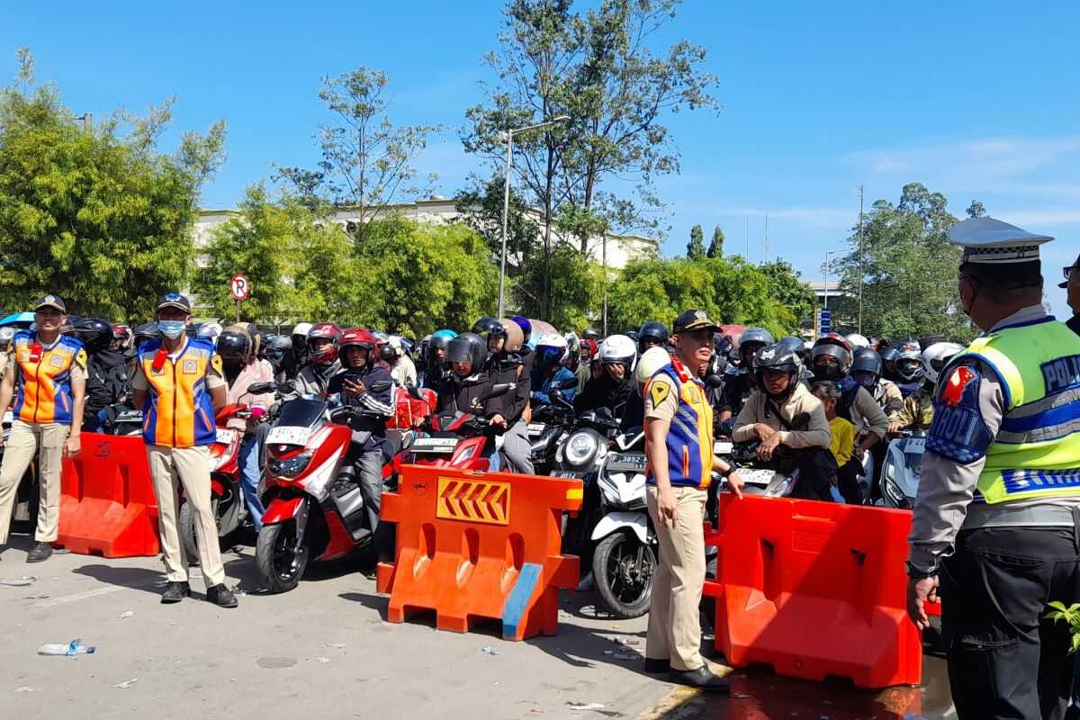 To Anticipate Mudik Queues, Banten Police Prepare Delaying System