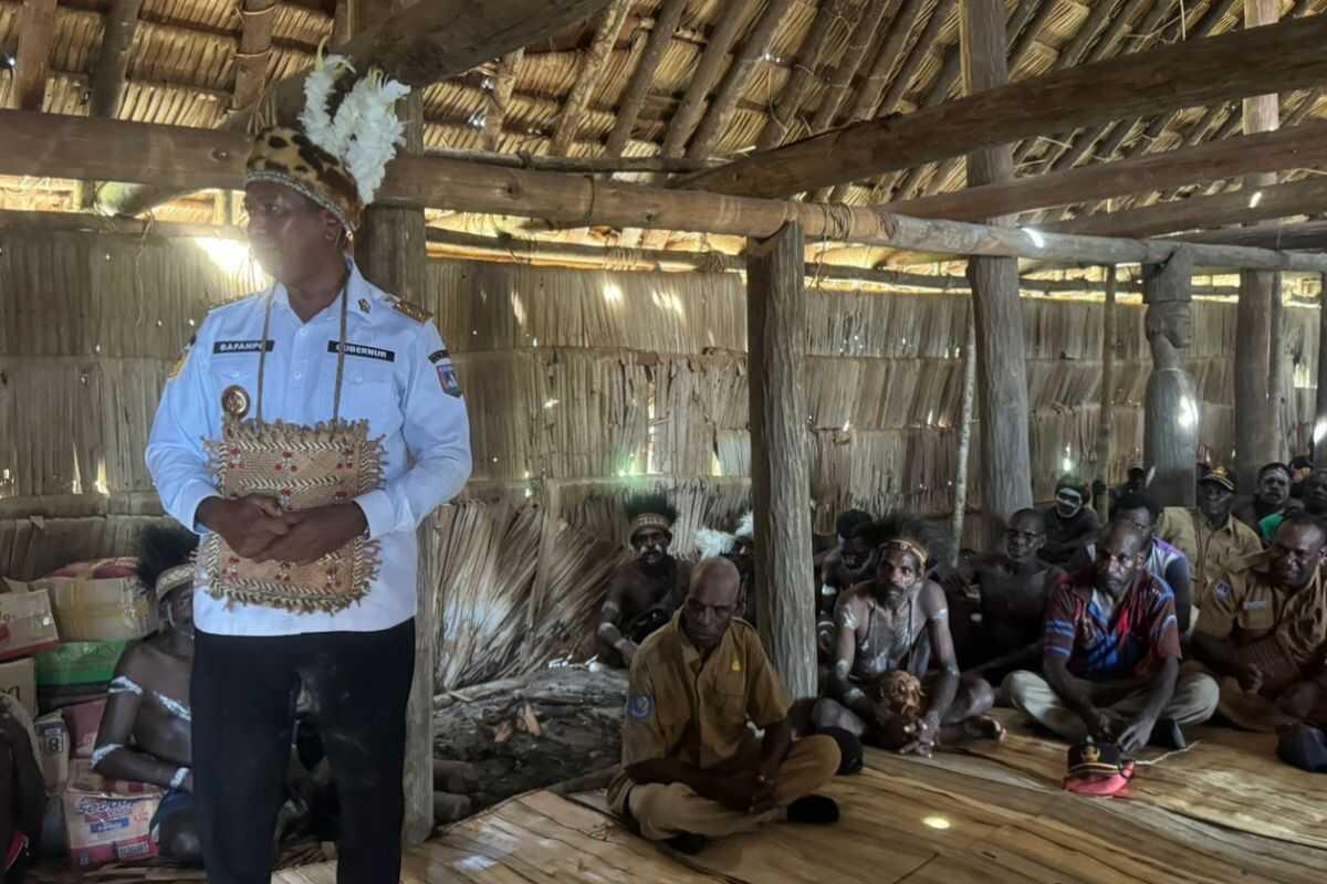 South Papua Governor Listens to Aspirations of Asmat Regency Community