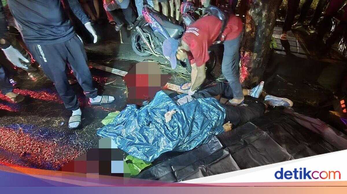Motorcyclist Dies After Hitting a Tree on the Ngurah Rai Bypass, Kuta