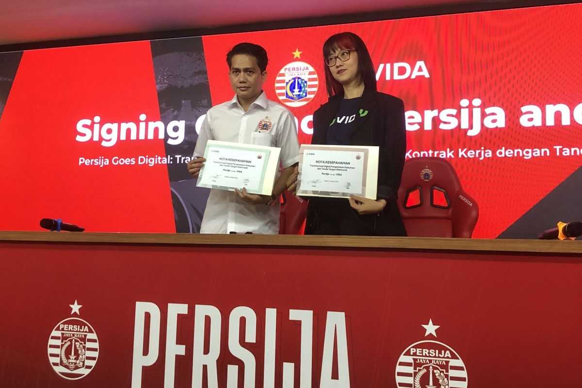 Persija Jakarta teams up with VIDA to digitise administrative processes