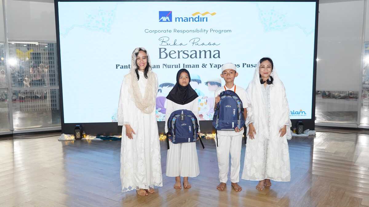 AXA Mandiri Shares Ramadan Blessings with Orphans