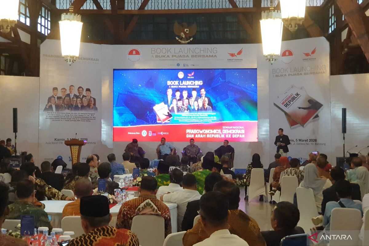 The Prabowonomics Concept Introduced Through a Book Launched at ITB