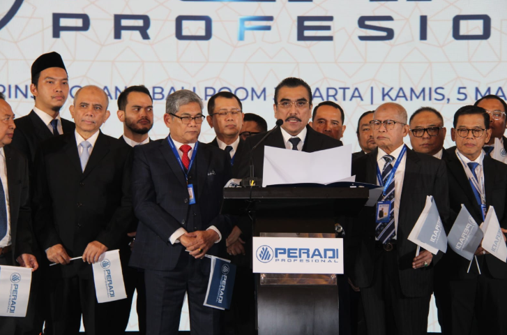 Peradi Profesional Officially Declared, Focusing on the Quality and Ethics of Advocates