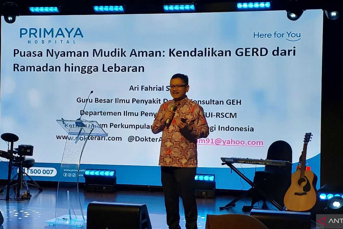 Doctor urges safe mudik plan for GERD patients