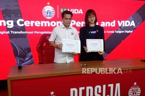 Persija Accelerates Digital Transformation, Club Administration Now Uses Electronic Signatures