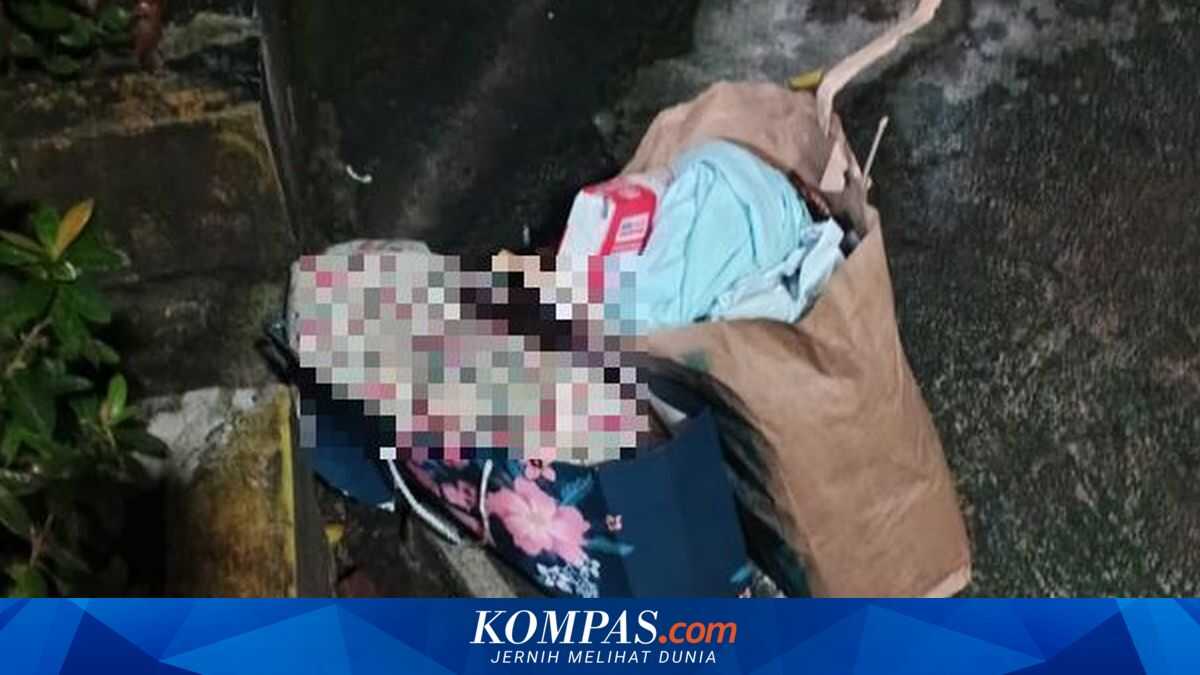 Baby boy found outside a school in Kebayoran Baru, less than a week old