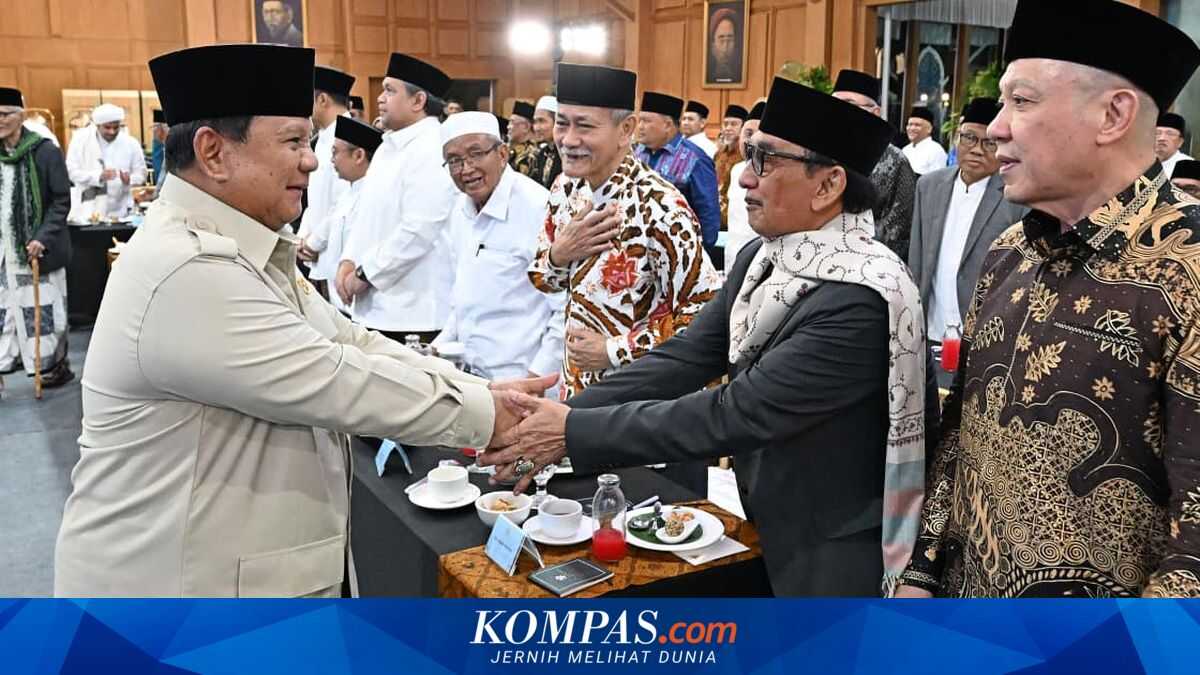 Prabowo Emphasises National Unity Amid Middle East Conflict