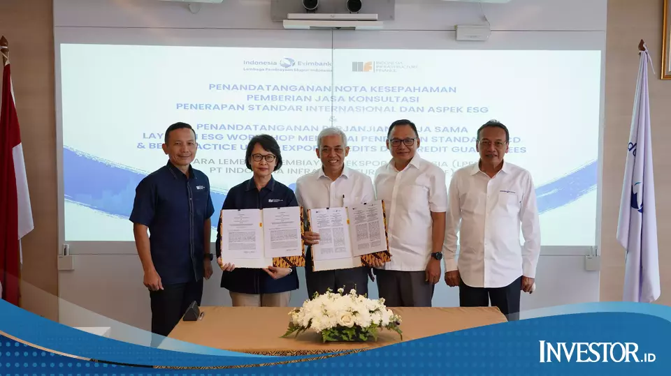 IIF and Indonesia Eximbank Synergise Sustainable Business Practices