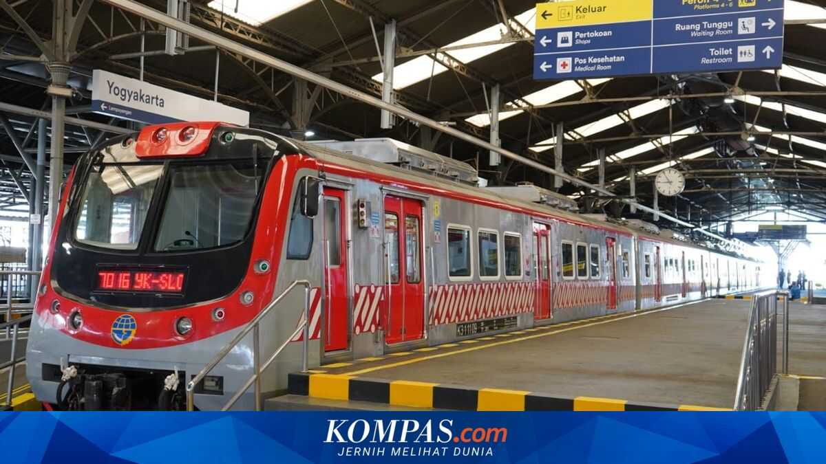 KRL Jogja-Solo timetable for 6-8 March 2026