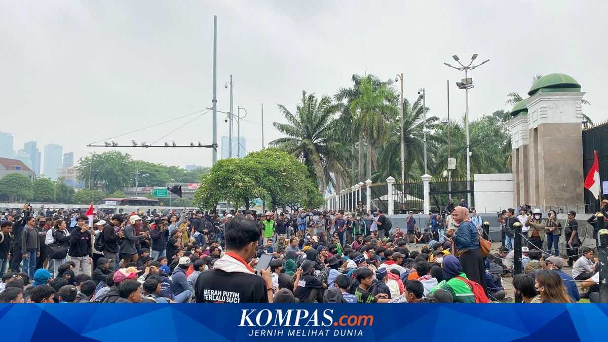 Student Protests in Jakarta Today, Traffic Expected to Be Heavily Congested