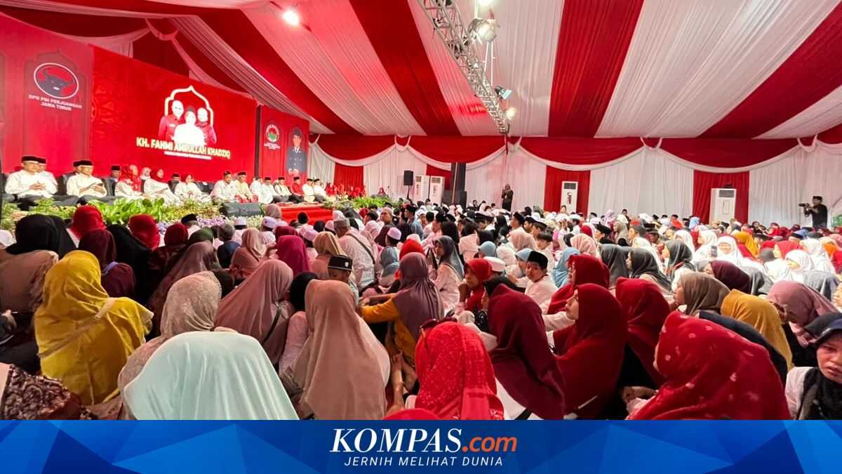 East Java PDIP Perjuangan Invites 500 Orphans and 50 Widows to Nuzulul Quran 1447 AH