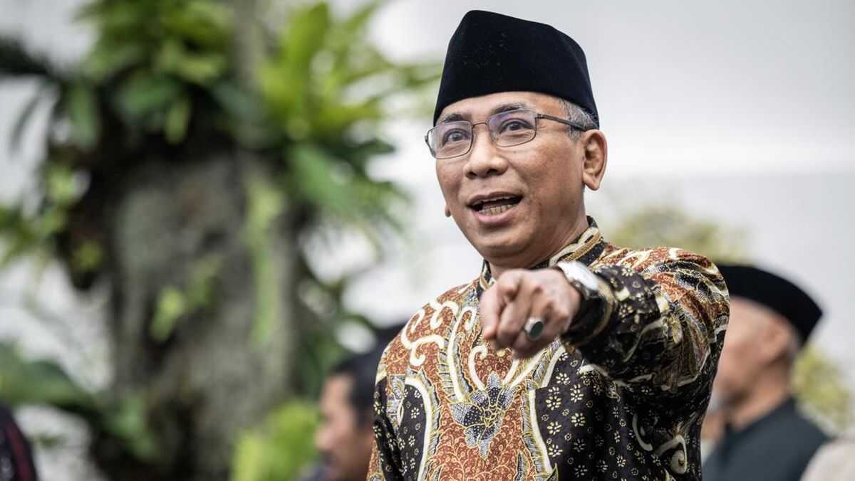 Gus Yahya's remarks on Prabowo's mission to mediate Iran–US–Israel tensions