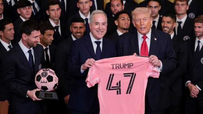 Rare Moment as Donald Trump Praises Lionel Messi to the Hilt