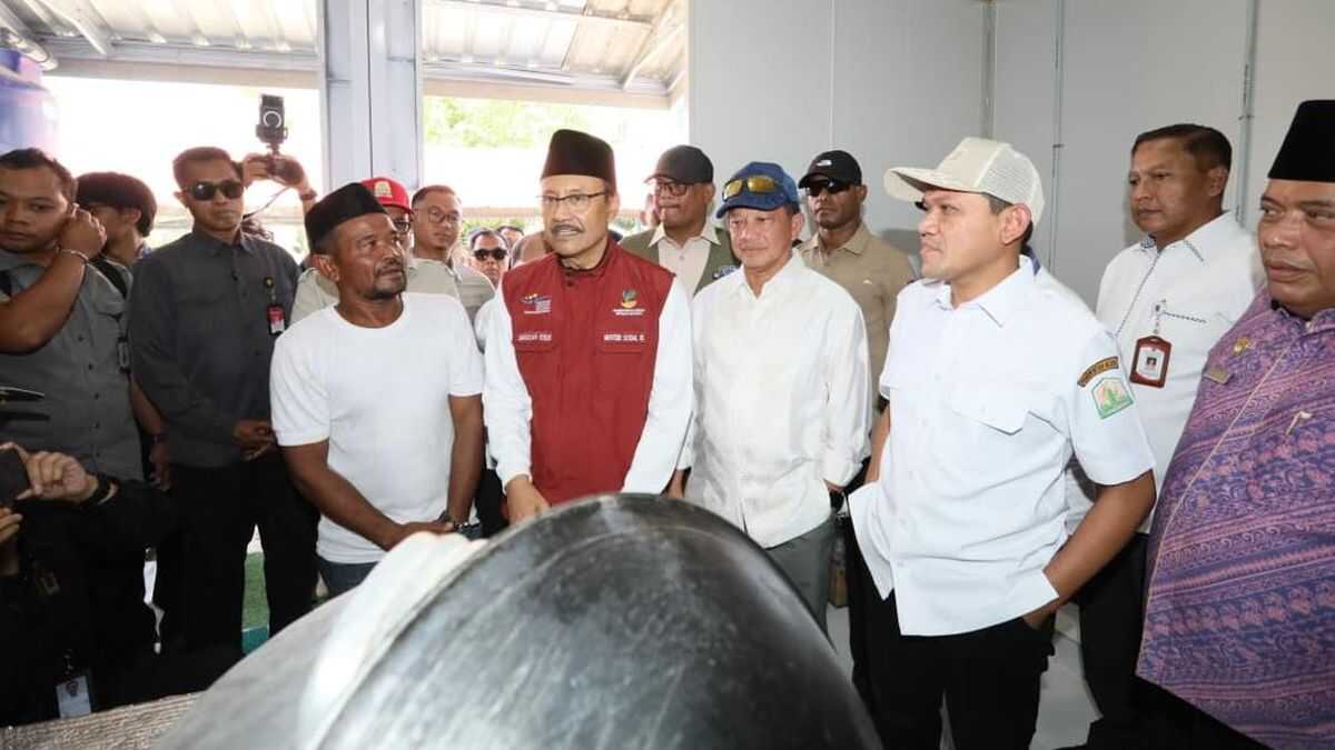 PRR Task Force Inspects Huntara in Pidie Jaya with Social Affairs Minister and Aceh Deputy Governor