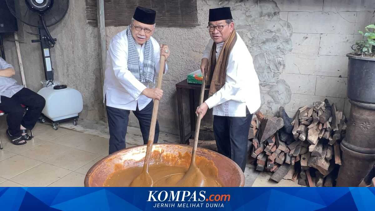 Stirring Dodol Together with Pramono and Fauzi Bowo: When Betawi and the Government Unite, This Is What It Looks Like